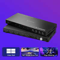 2x2 HDMI Video Wall Controller 4K/30fps
