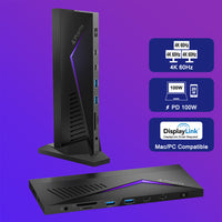 Displaylink 14 in 1 Docking Station for Triple HDMI Monitor