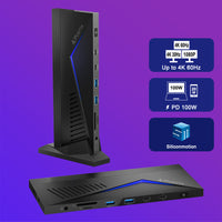 Silicon Motion 14 in 1 Docking Station for Triple HDMI Monitor