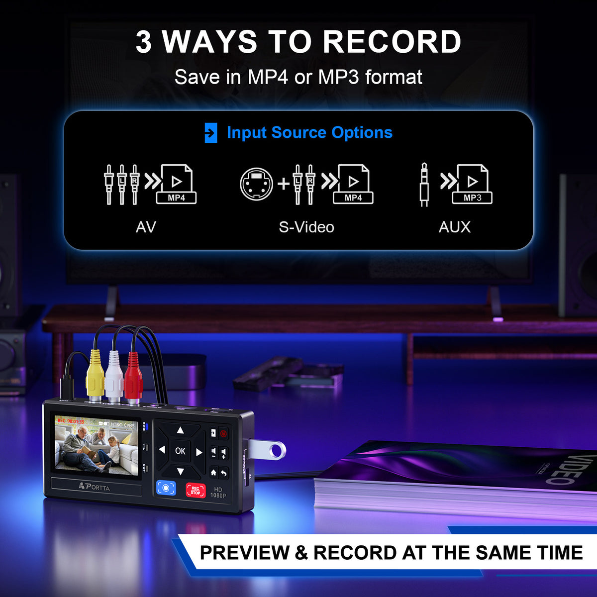 VHS to Digital Converter – PORTTA