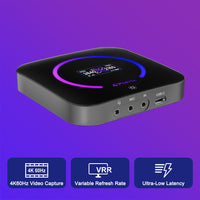 HDMI Video Capture Card 4K 60Hz with Ultra-Low Latency