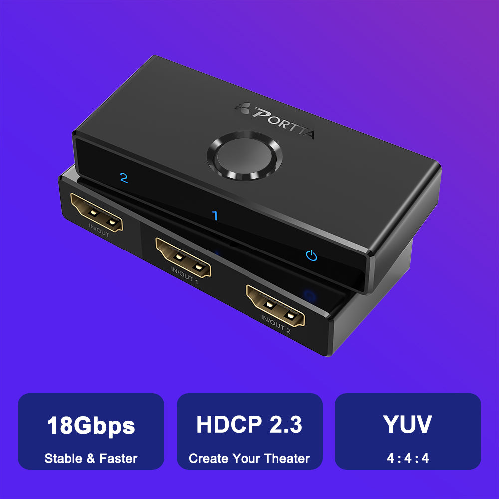Bi Directional HDMI Switch 4K 60Hz